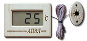 Термометр для бань и саун из липы с выносным датчиком темп. ТЭС Pt